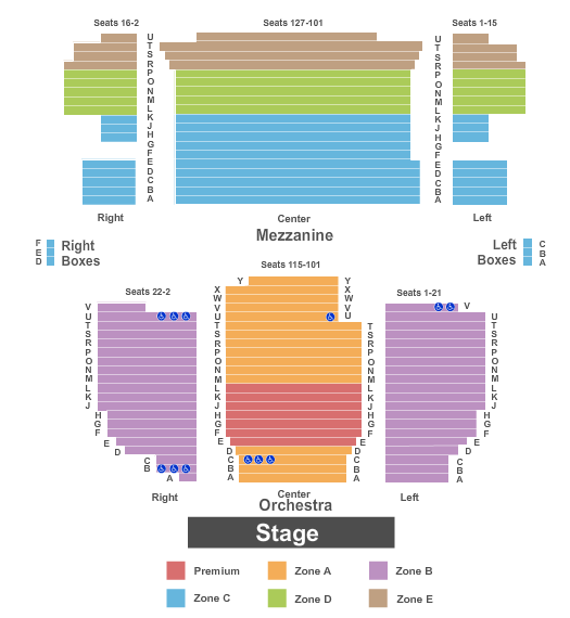 Neil Simon Theatre Seating Chart